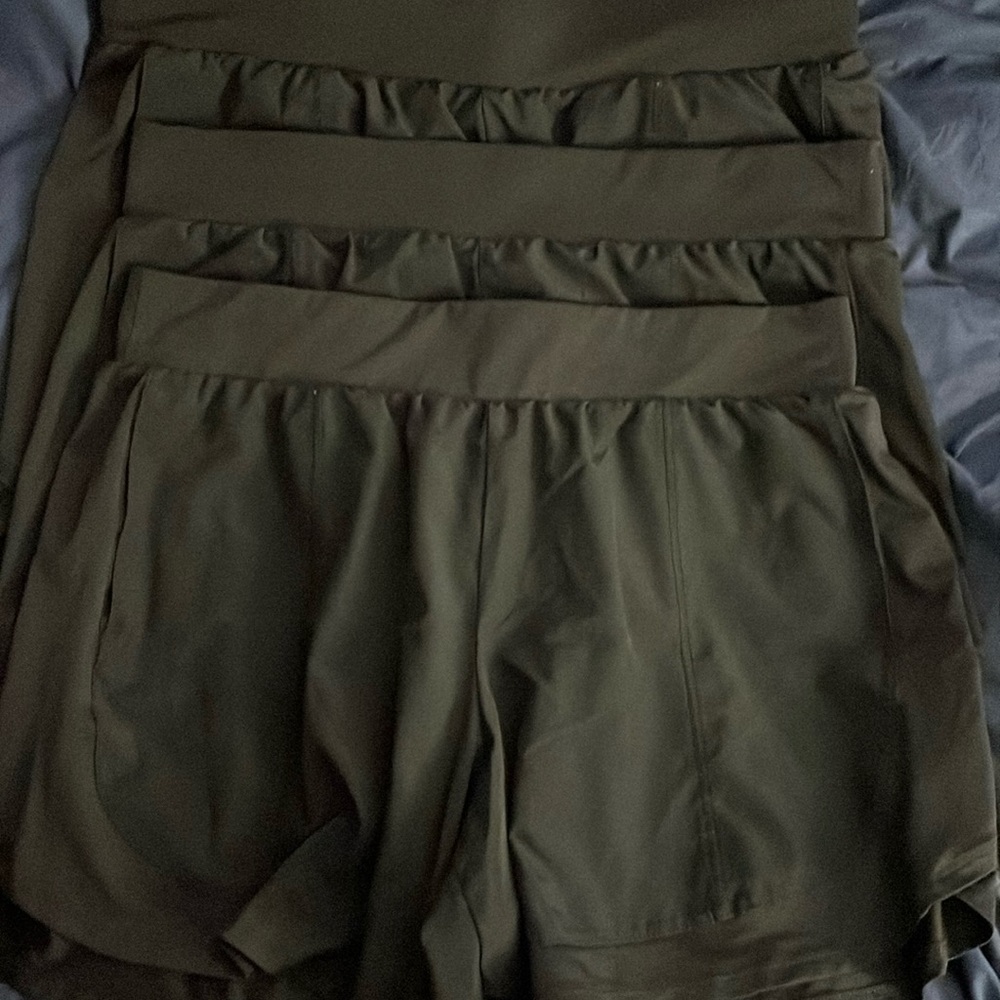3 pairs Size XL Tek Gear Workout Gear Black Shorts